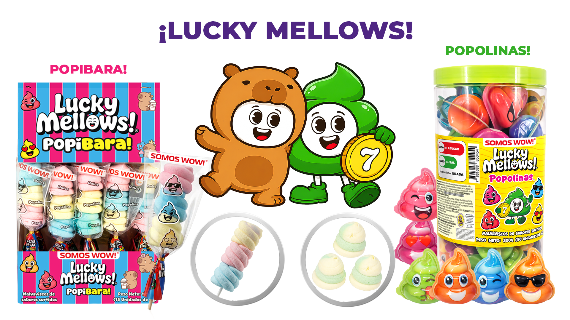 wow-international-lucky-mellows-popibara-capibara-popolinas-tacho-ecuador