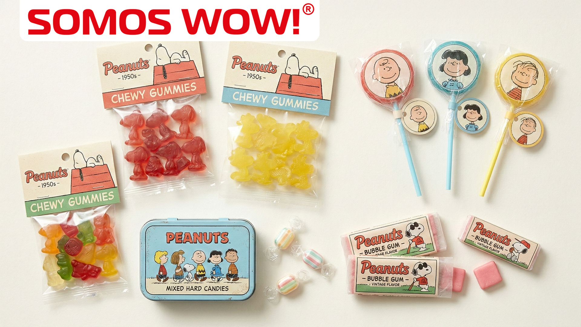 Dulces de Snoopy en Ecuador: Licencia Exclusiva WOW