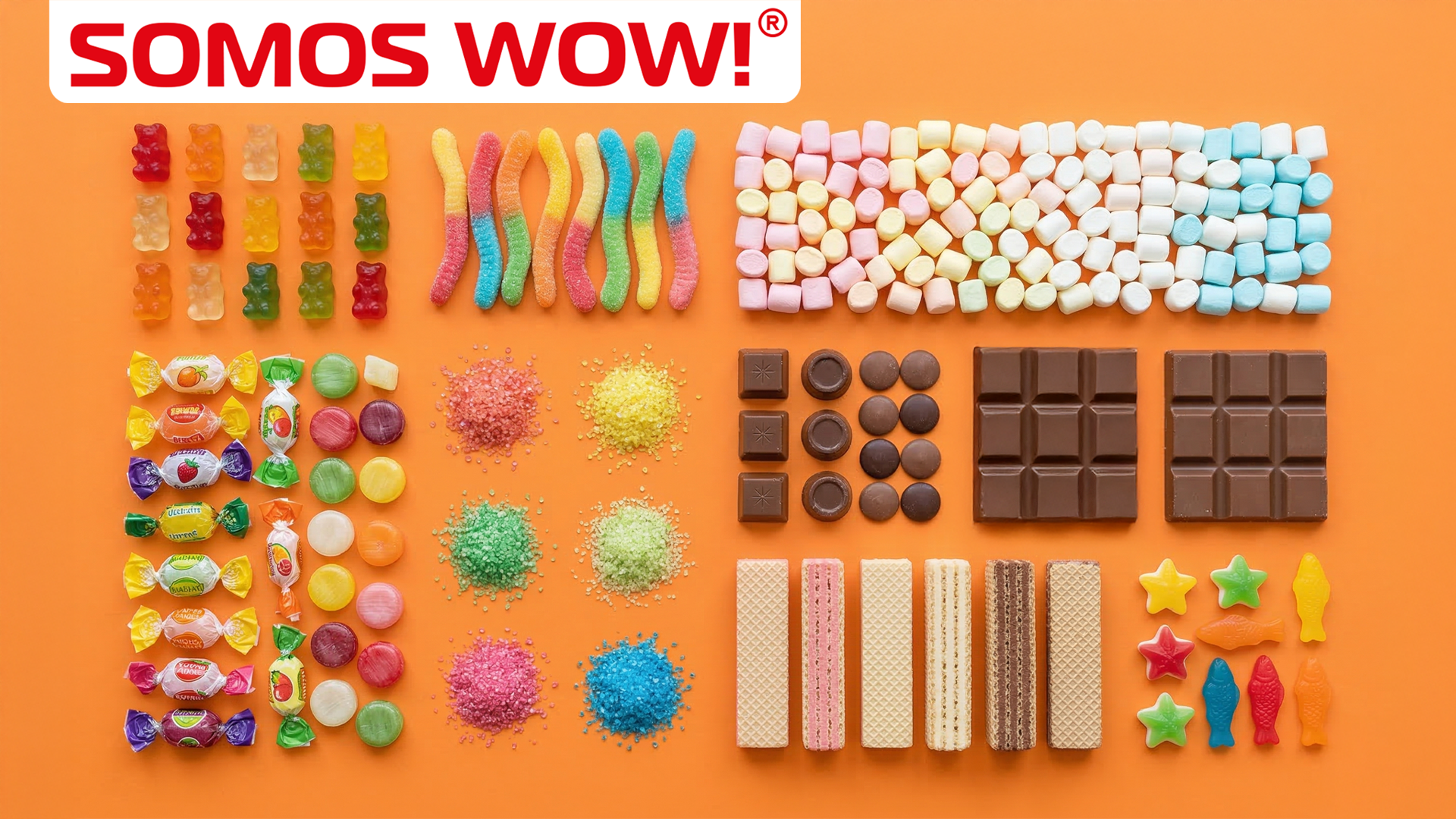 Distribuidor de dulces al por mayor en Ecuador: WOW!