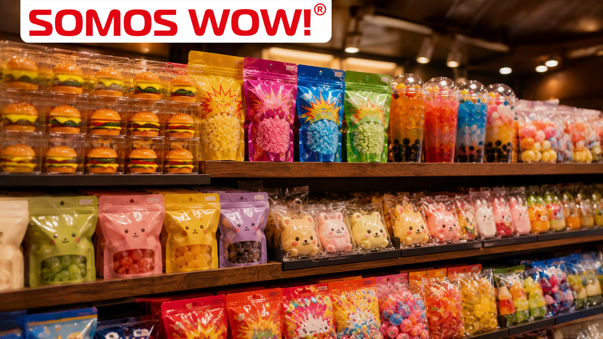 Dulces importados Ecuador: qué es la confitería de novedad